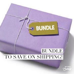 Don’t forget to bundle!